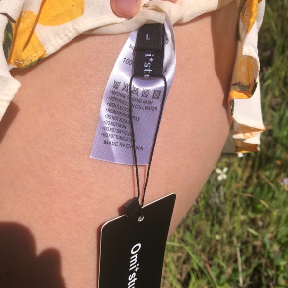 Cottagecore Lemon Dress - Picture 3 of 9